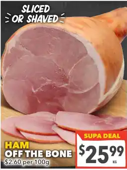 Supa Valu Ham off the bone offer