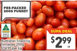 Supa Valu Australian Snacking Tomatoes offer