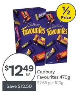 IGA Cadbury Favourites offer