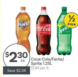 IGA Coca-Cola/Fanta/Sprite offer