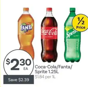 Coca-Cola/Fanta/Sprite