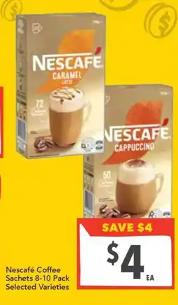 Supa Valu Nescafé Coffee Sachets Selected Varieties offer