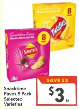 Supa Valu Snacktime Faves Selected Varieties offer