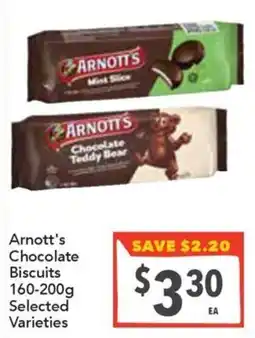 Supa Valu Arnott's Chocolate Biscuits offer