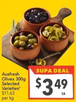 Supa Valu Ausfresh Olives offer