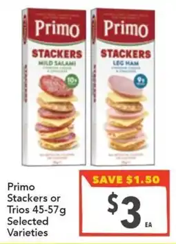 Supa Valu Primo Stackers offer