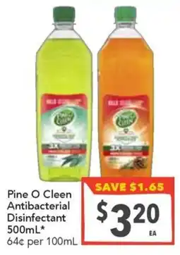 Supa Valu Pine O Cleen Antibacterial Disinfectant offer