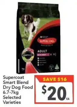 Supa Valu Supercoat Smart Blend Dry Dog Food offer