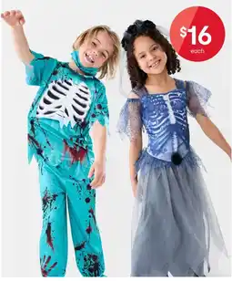 Kmart Skeleton Costume offer
