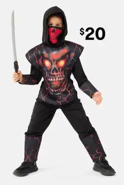 Kmart Skull Ninja Costume offer