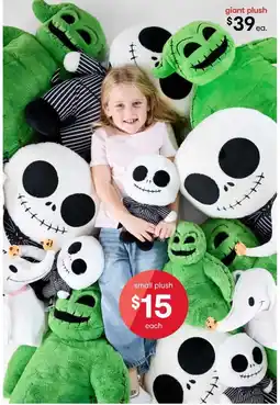 Kmart Jack Skellington and Sally Plush offer