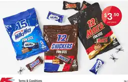 Kmart Mars Fun Size offer