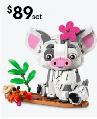 LEGO Pig with Flower