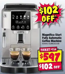 JB Hi-Fi Magnifica Start Fully Automatic Coffee Machine offer