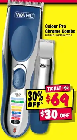 JB Hi-Fi Wahl Colour Pro Chrome Combo offer