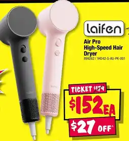 JB Hi-Fi laifen Air Pro High-Speed Hair Dryer offer