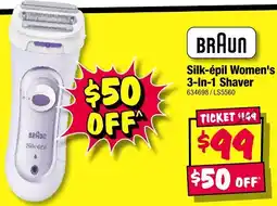 JB Hi-Fi Braun Silk-épil Women's 3-in-1 Shaver offer