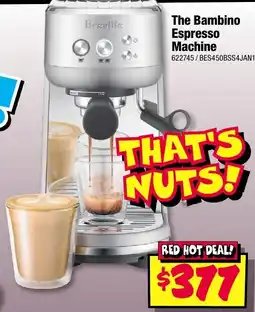 JB Hi-Fi Breville The Bambino Espresso Machine offer