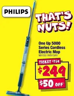 JB Hi-Fi Philips One Up 5000 Series Cordless Electric Mop offer