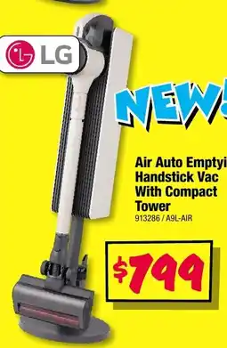 JB Hi-Fi LG Air Auto Emptying Handstick Vac With Compact Tower offer