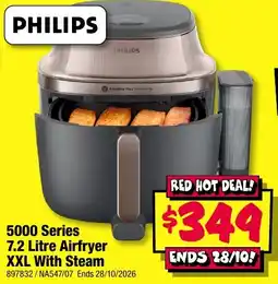 JB Hi-Fi Philips 7.2 Litre Airfryer XXL With Steam offer
