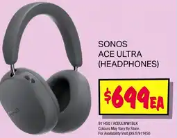 JB Hi-Fi Sonos Ace Ultra Headphones offer