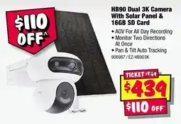 JB Hi-Fi HB90 Dual 3K Camera offer