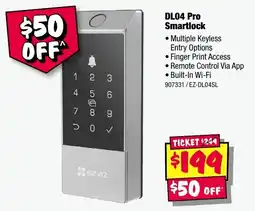 JB Hi-Fi EZVIZ DL04 Pro Smartlock offer