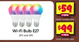 JB Hi-Fi Wi-Fi Bulb E27 offer