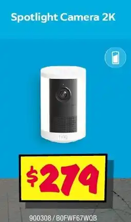 JB Hi-Fi Ring Spotlight Camera 2K offer