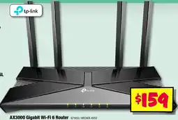 JB Hi-Fi tp-link AX3000 Gigabit Wi-Fi 6 Router offer