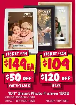 JB Hi-Fi 10.1" Smart Photo Frames 16GB offer