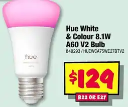 JB Hi-Fi Hue White & Colour A60 V2 Bulb offer