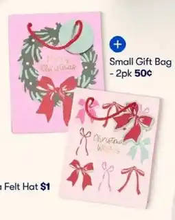 BIG W Small Gift Bag offer