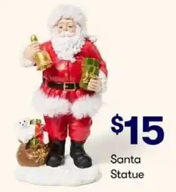 BIG W Santa Statue offer