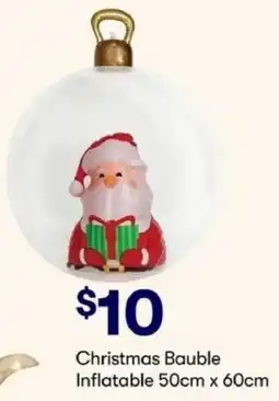 BIG W Christmas Bauble Inflatable offer