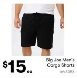 BIG W Big Joe Men's Cargo Shorts offer