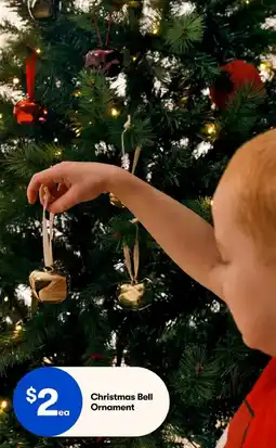 BIG W Christmas Bell Ornament offer