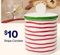 BIG W Stripe Canister offer