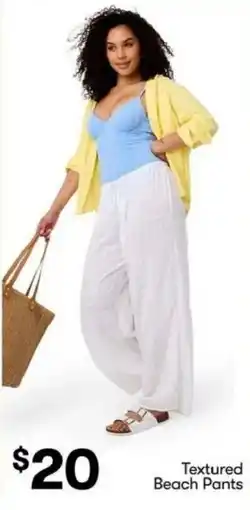 BIG W Textured Beach Pants offer