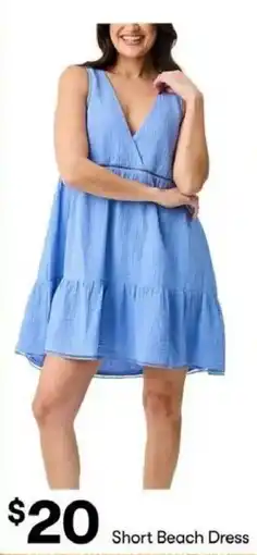 BIG W Short Beach Dress offer
