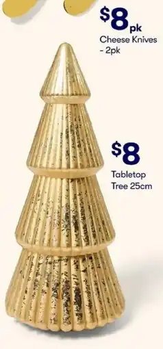 BIG W Tabletop Tree 25cm offer