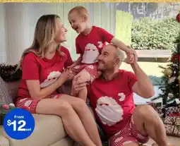 BIG W Santa Pajamas offer