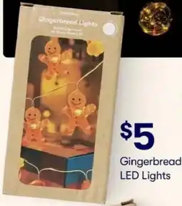 BIG W Gingerbread LED Lights offer
