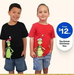 BIG W The Grinch Christmas Tees offer