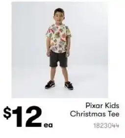 BIG W Pixar Kids Christmas Tee offer