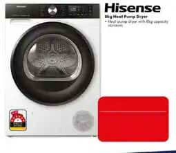 The Good Guys Hisense 8kg Heat Pump Dryer offer