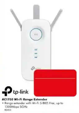 The Good Guys tp-link AC1750 Wi-Fi Range Extender offer