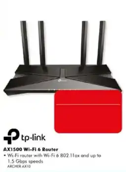 The Good Guys tp-link AX1500 Wi-Fi 6 Router offer