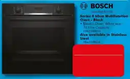 The Good Guys Bosch Series 4 60cm Multifunction Oven - Black offer